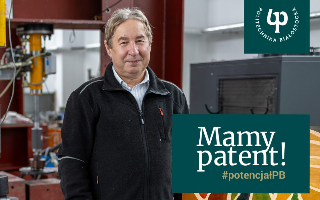 Politechnika Białostocka ma patent na wynalazek pn. „Głowica opadowa systemu szalunkowego”