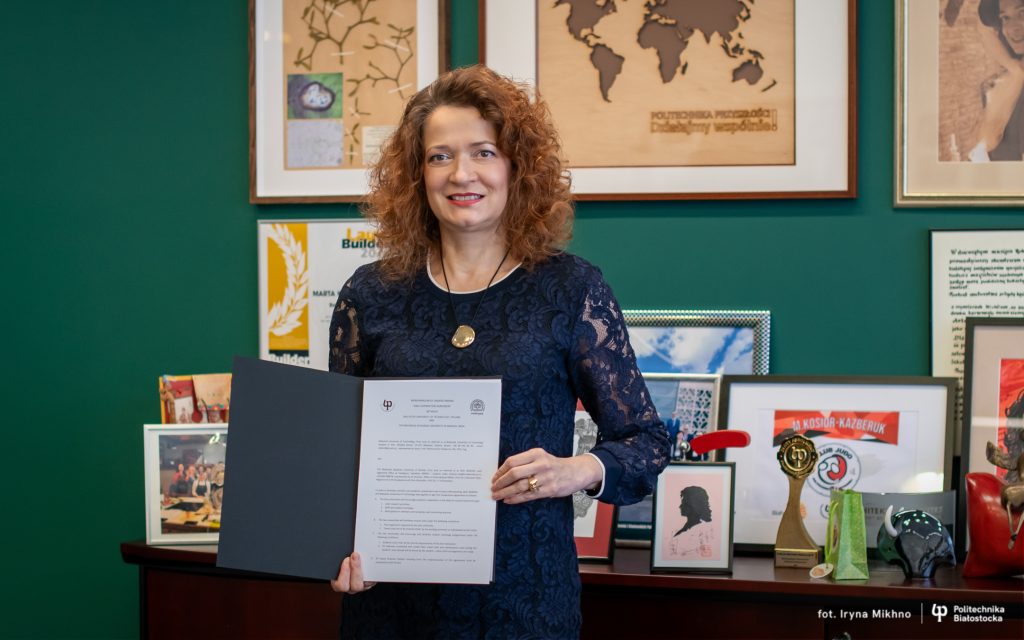 Politechnika Białostocka zawarła umowę o współpracy z uczelnią z Indii