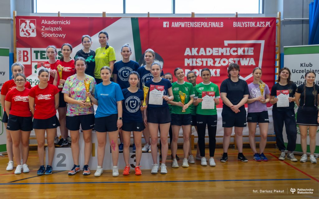 W Politechnice Białostockiej odbyły się AMP w Tenisie Stołowym – Półfinał B