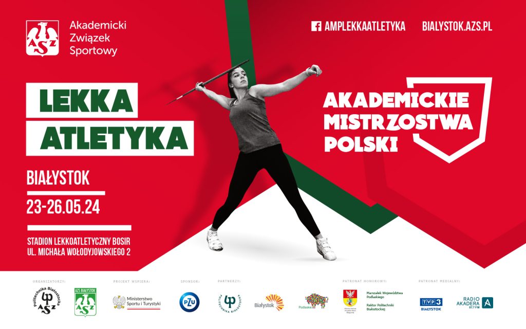 Politechnika Białostocka organizatorem AMP w Lekkiej Atletyce