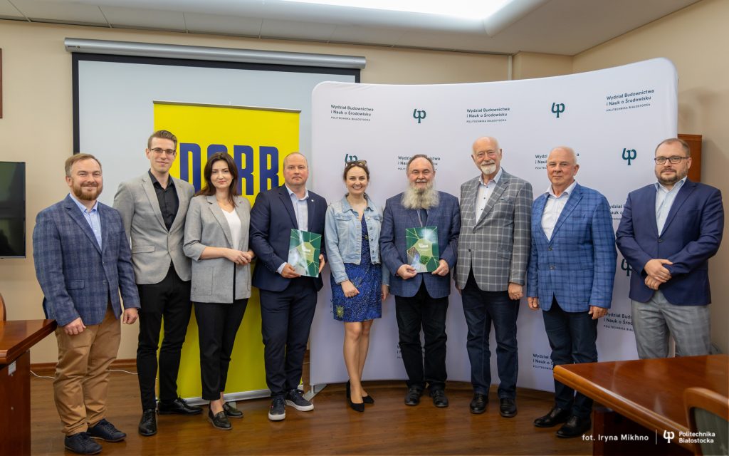 Podpisanie umowy o współpracy z firmą PORR SA na Wydziale Budownictwa i Nauk o Środowisku Politechniki Białostockiej