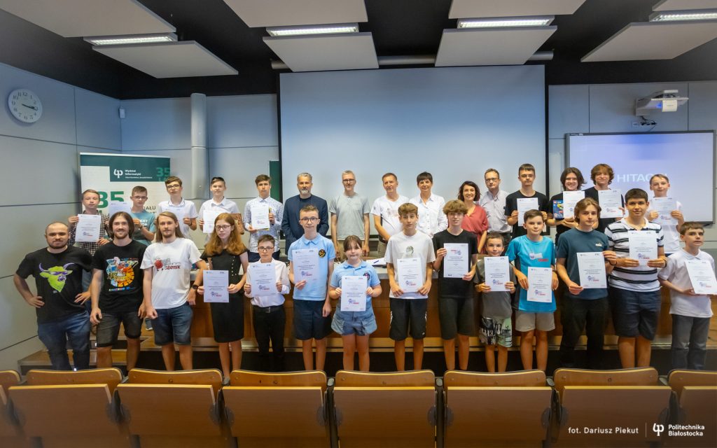 Dżemik 2024. Wydział Informatyki Politechniki Białostockiej nagrodził młodych programistów gier