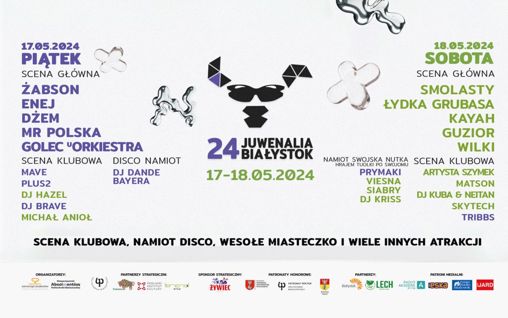 Dni Kultury Studenckiej Juwenalia Białystok 2024
