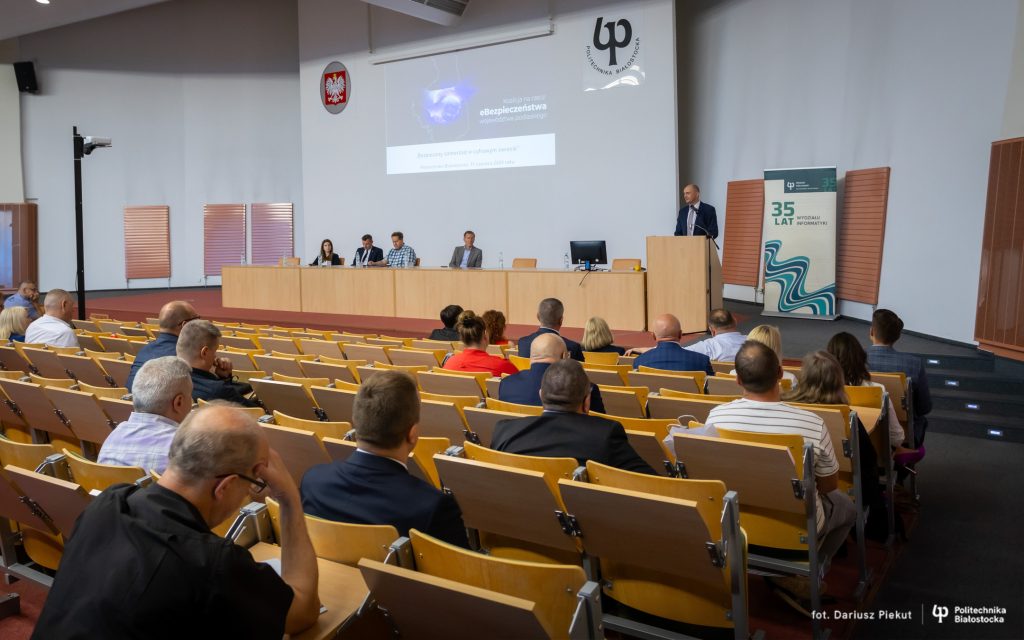 Konferencja „Bezpieczny samorząd województwa podlaskiego” w Politechnice Białostockiej