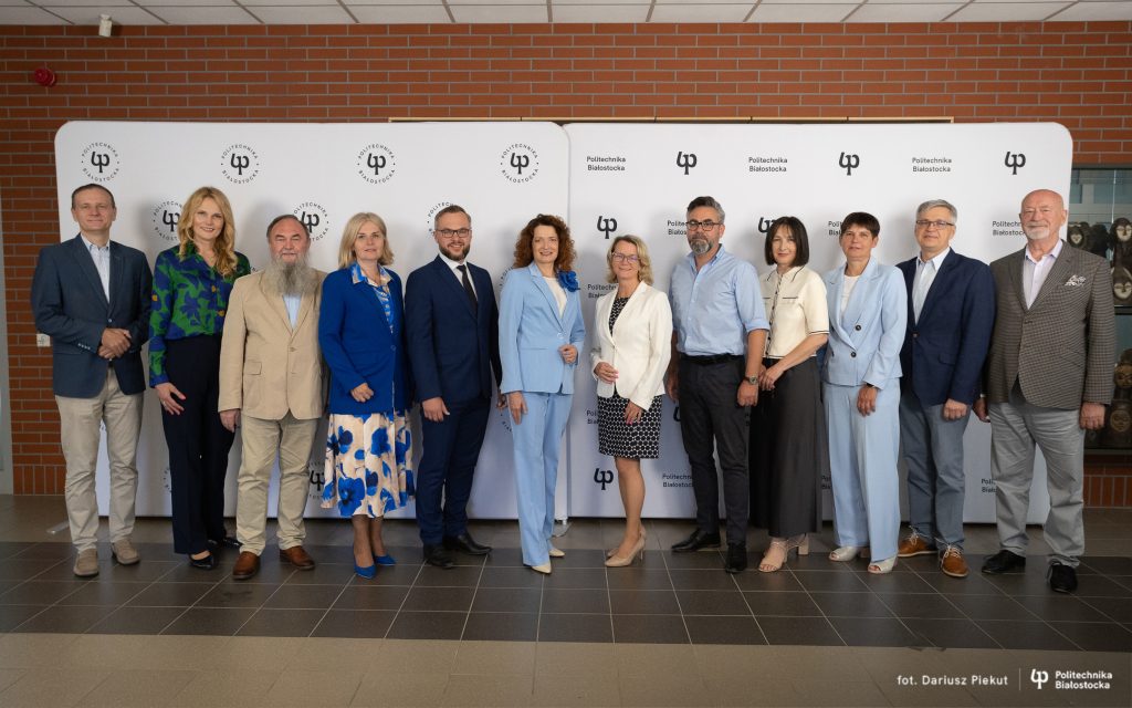 Prorektorzy i dziekani wydziałów Politechniki Białostockiej w kadencji 2024-2028