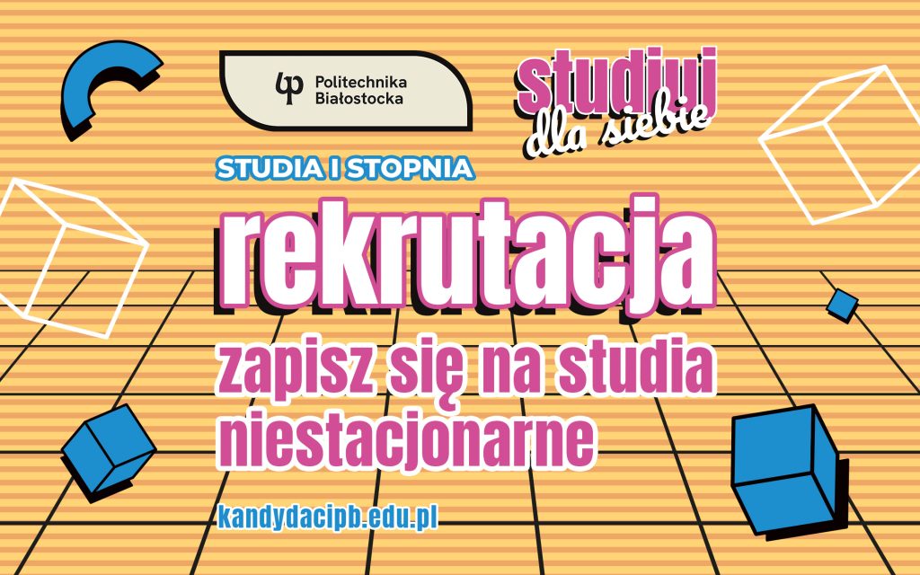 Rekrutacja na studia niestacjonarne I stopnia - grafika