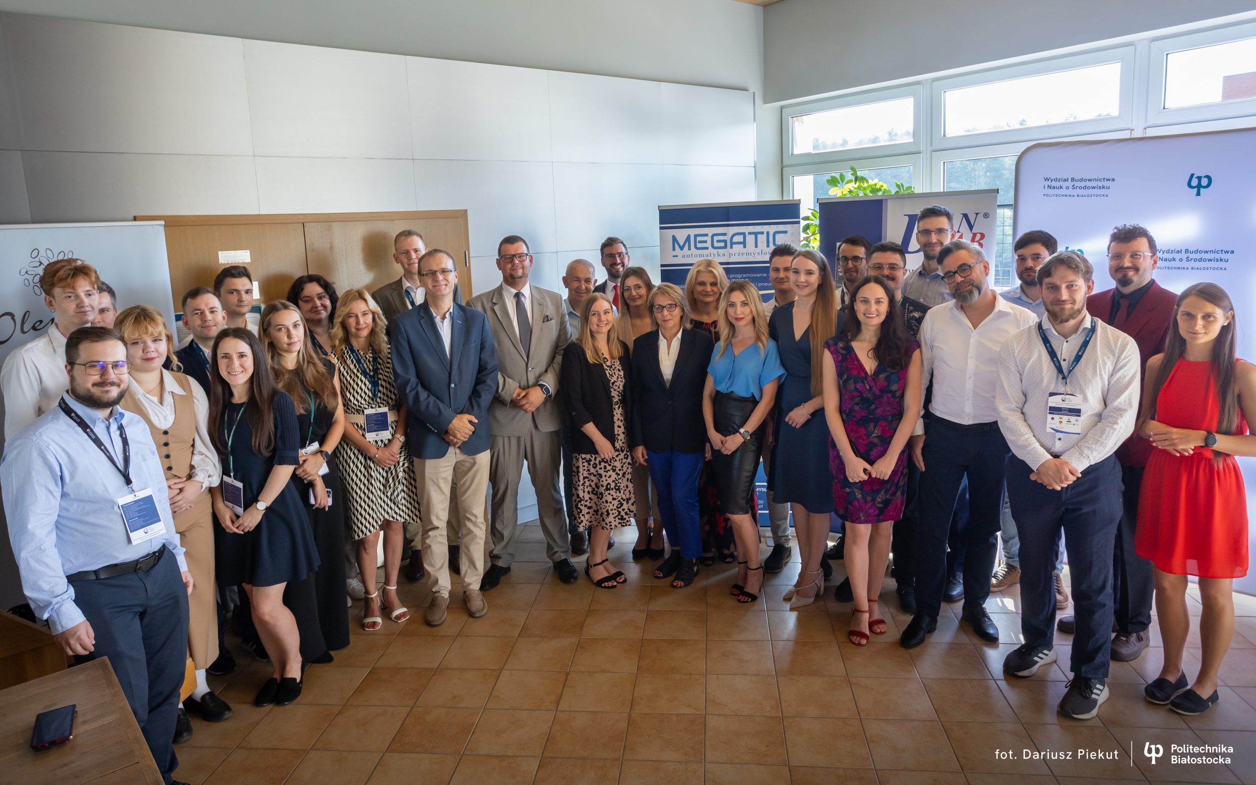 Uczestnicy 1st International Young Researchers Conference na Wydziale Budownictwa i Nauk o Środowisku Politechniki Białostockiej