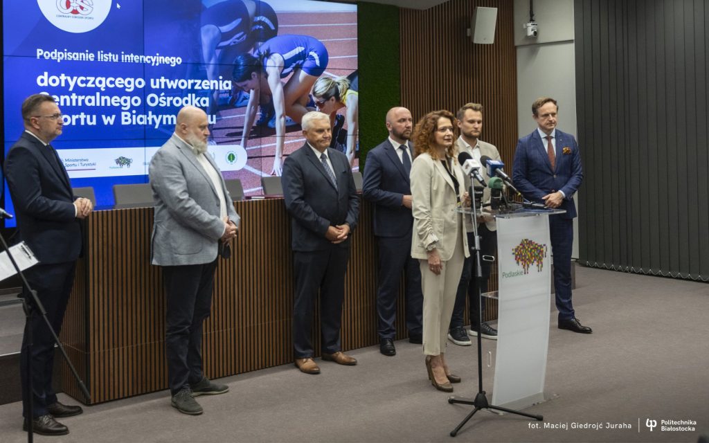 Centralny Ośrodek Sportu w Białymstoku. Politechnika Białostocka sygnatariuszem listu intencyjnego