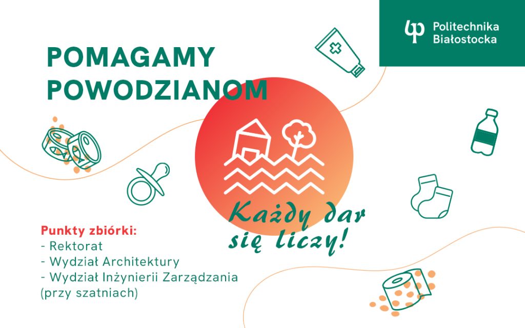 Nasza społeczność pomaga powodzianom