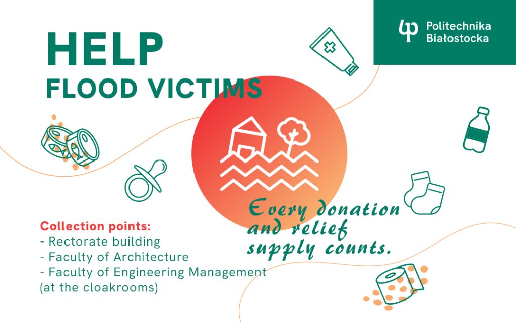 Our community helps flood victims