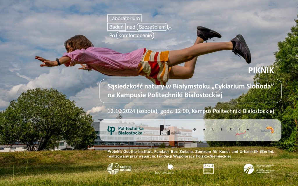 Piknik w Cyklarium Słoboda na kampusie Politechniki Białostockiej
