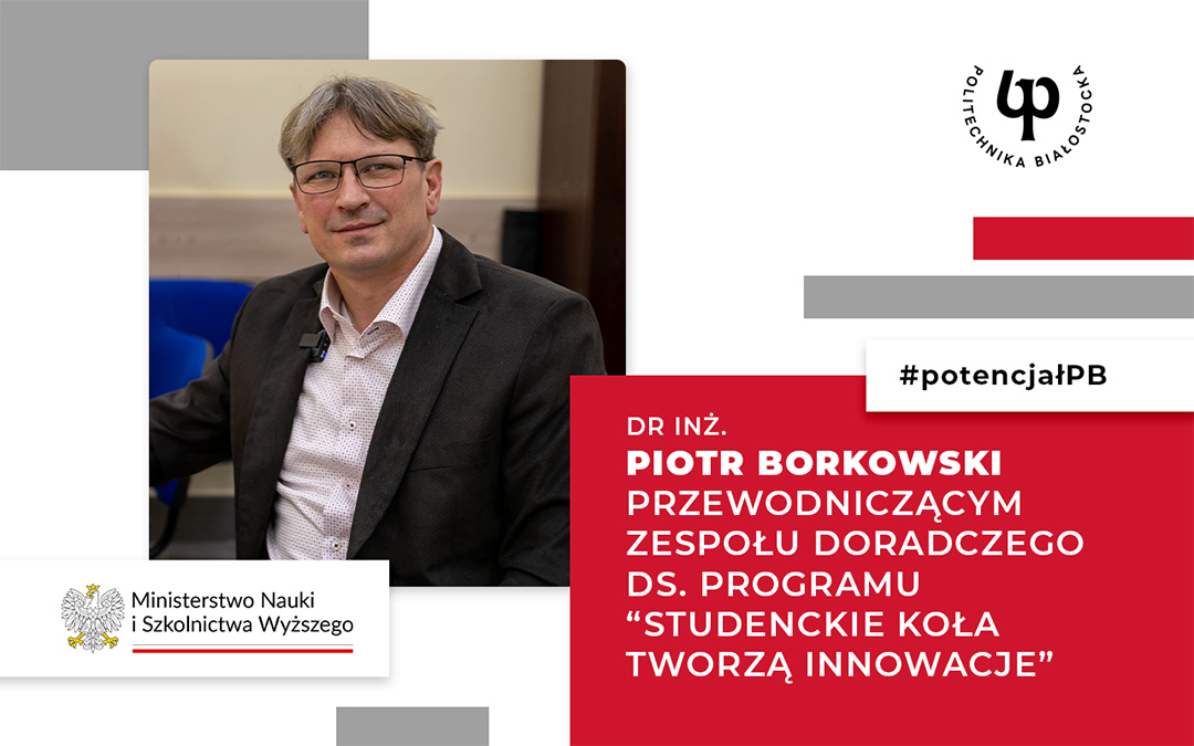 Grafika ze zdjęciem dr. Borkowskiego
