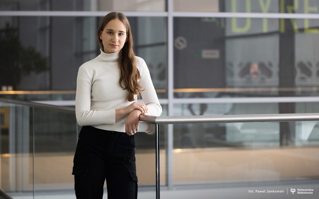 Anita Remiszewska, studentka Politechniki Białostockiej, została stypendystką „Złotych Indeksów NBP”