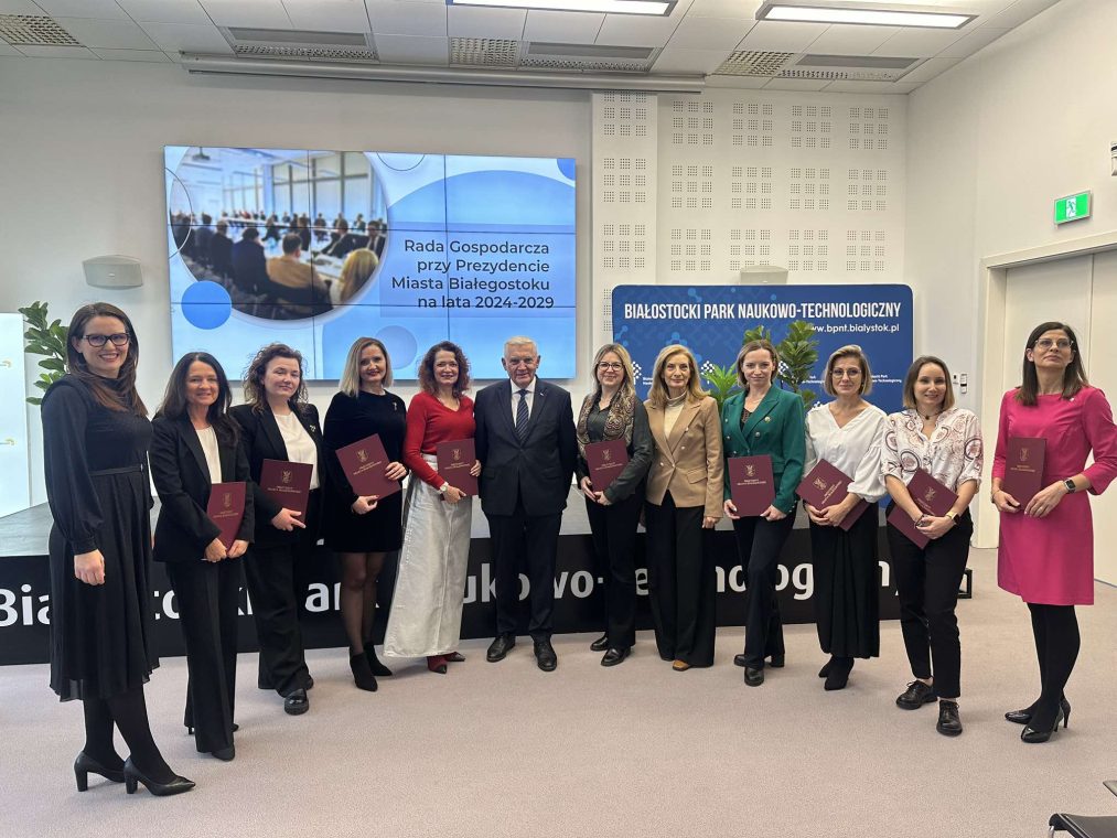 Dr hab. inż. Marta Kosior-Kazberuk, prof. PB w Radzie Gospodarczej przy Prezydencie Miasta Białegostoku na lata 2024-2029