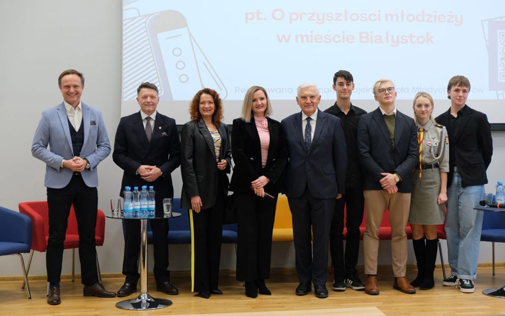 Rektor Politechniki Białostockiej w debacie na II Kongresie Samorządów Uczniowskich