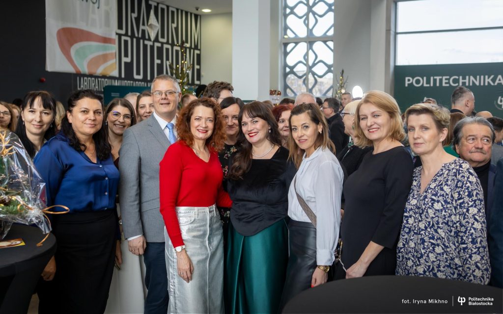 Spotkanie wigilijne społeczności akademickiej Politechniki Białostockiej