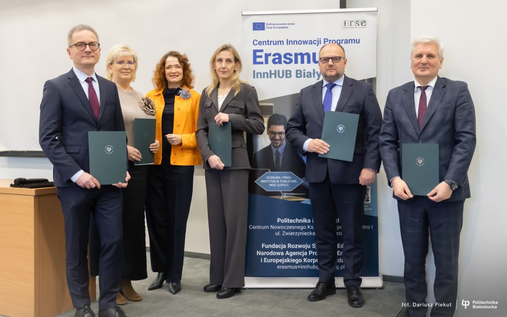 Politechnika Białostocka wspiera innowacje poprzez program Erasmus+