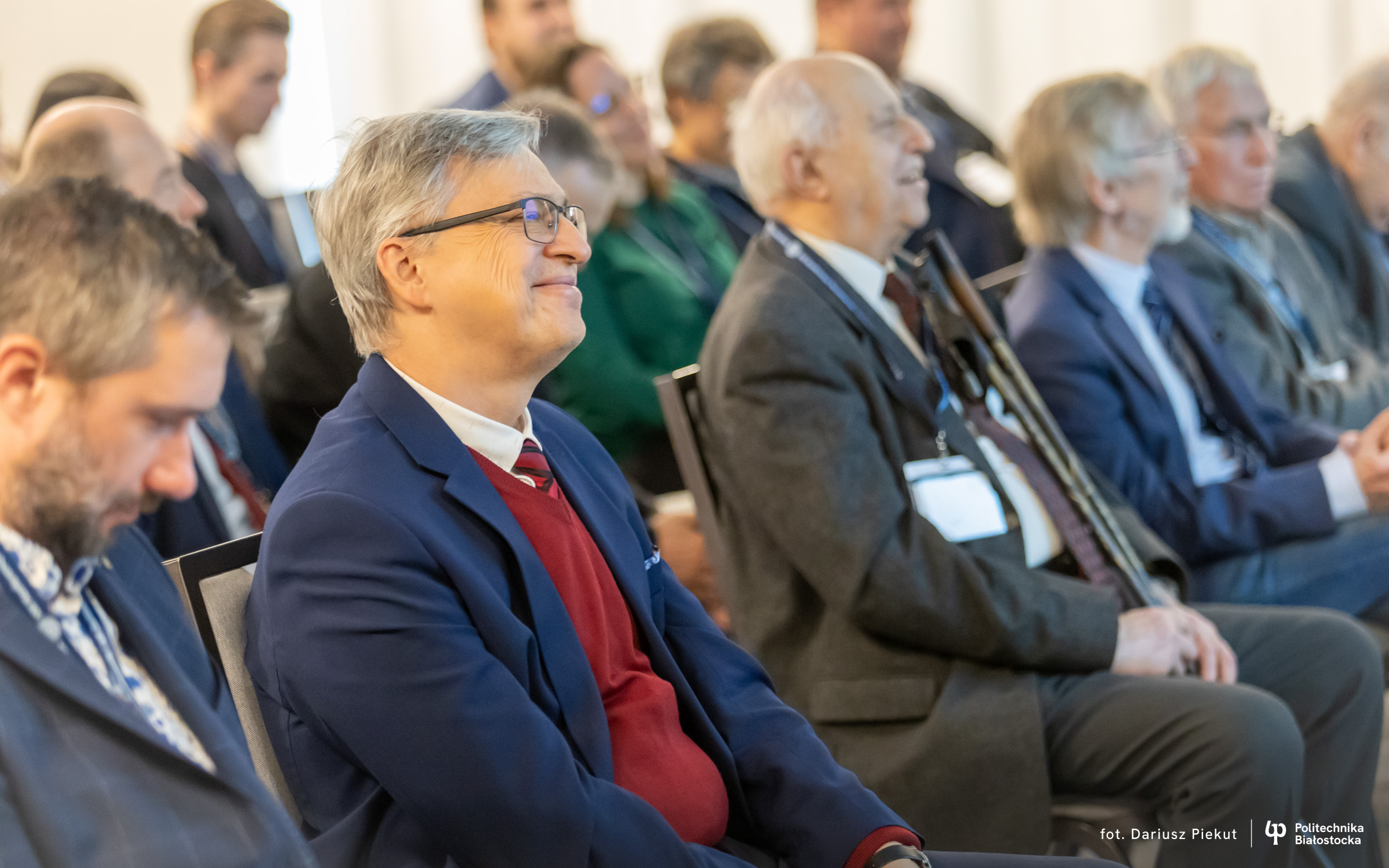 Participants of the conference 'Fibre optics and their applications'.