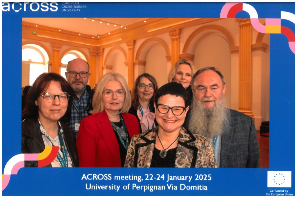 Politechnika Białostocka w Uniwersytecie w Perpignan. Pierwsze spotkanie robocze Across – Uniwersytetu Europejskiego