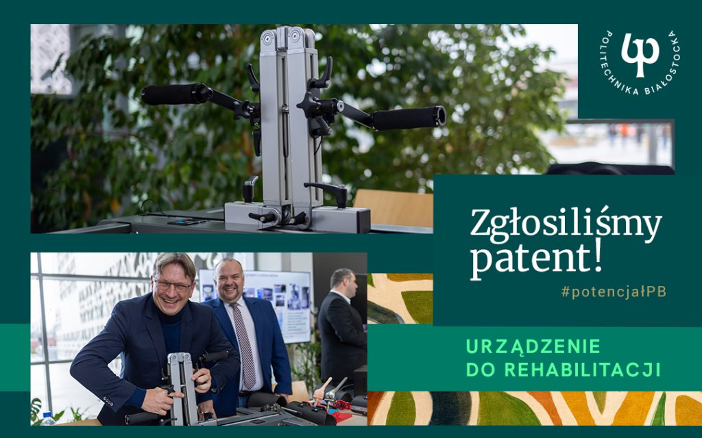Politechnika Białostocka chce zdobyć patent na rotor rehabilitacyjny. To nowe urządzenie