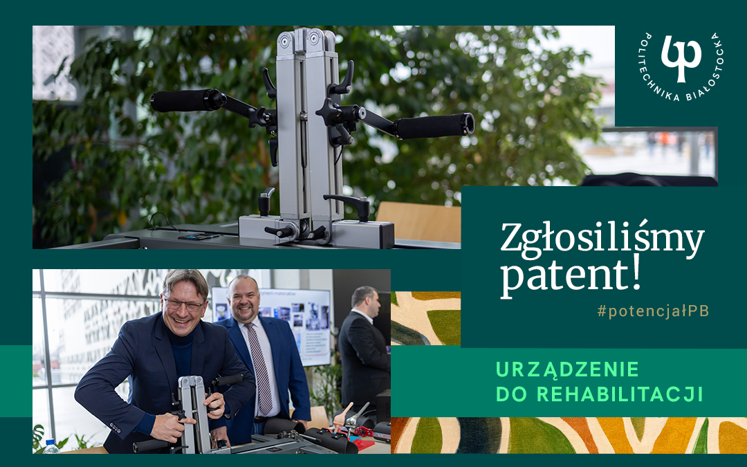 Grafika urządzenie do rehabilitacji