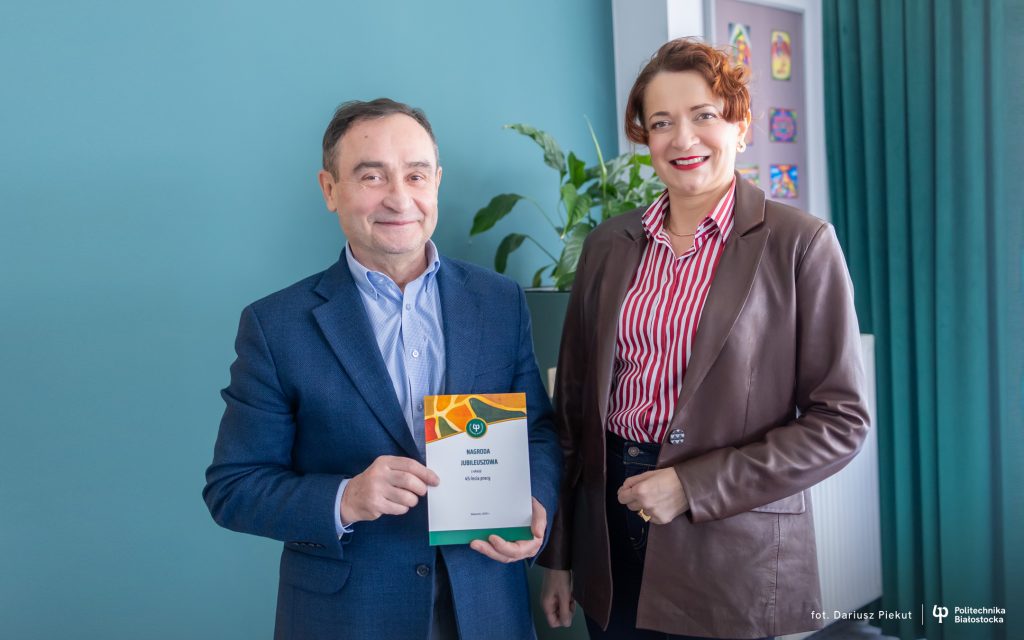 Prof. dr hab. inż. Andrzej Sikorski obchodzi swój Jubileusz. 45 lat pracy w Politechnice Białostockiej