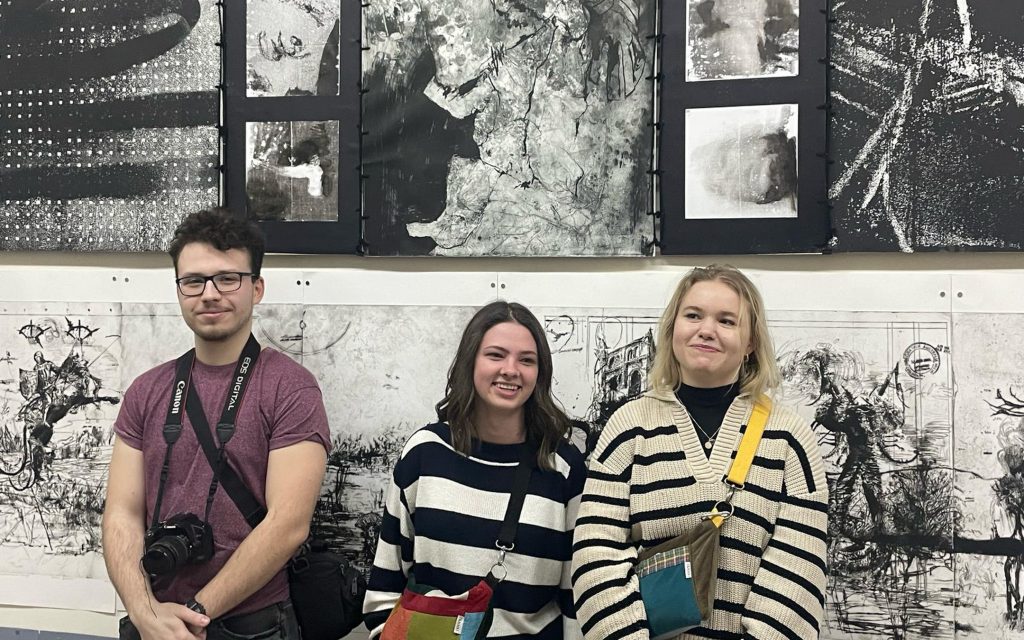 Prace mistrza i studentów z Pracowni Grafiki Artystycznej Wydziału Architektury Politechniki Białostockiej w Uniwersytecie Radomskim