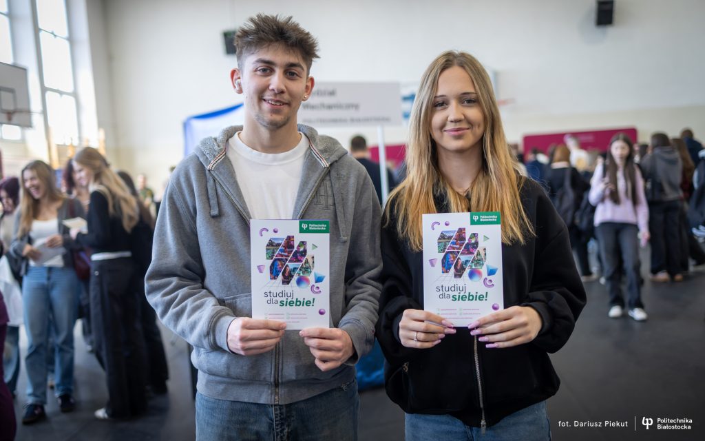 Politechnika Białostocka na targach edukacyjnych. 24. Giełda Pomysłów na Życie w Łomży