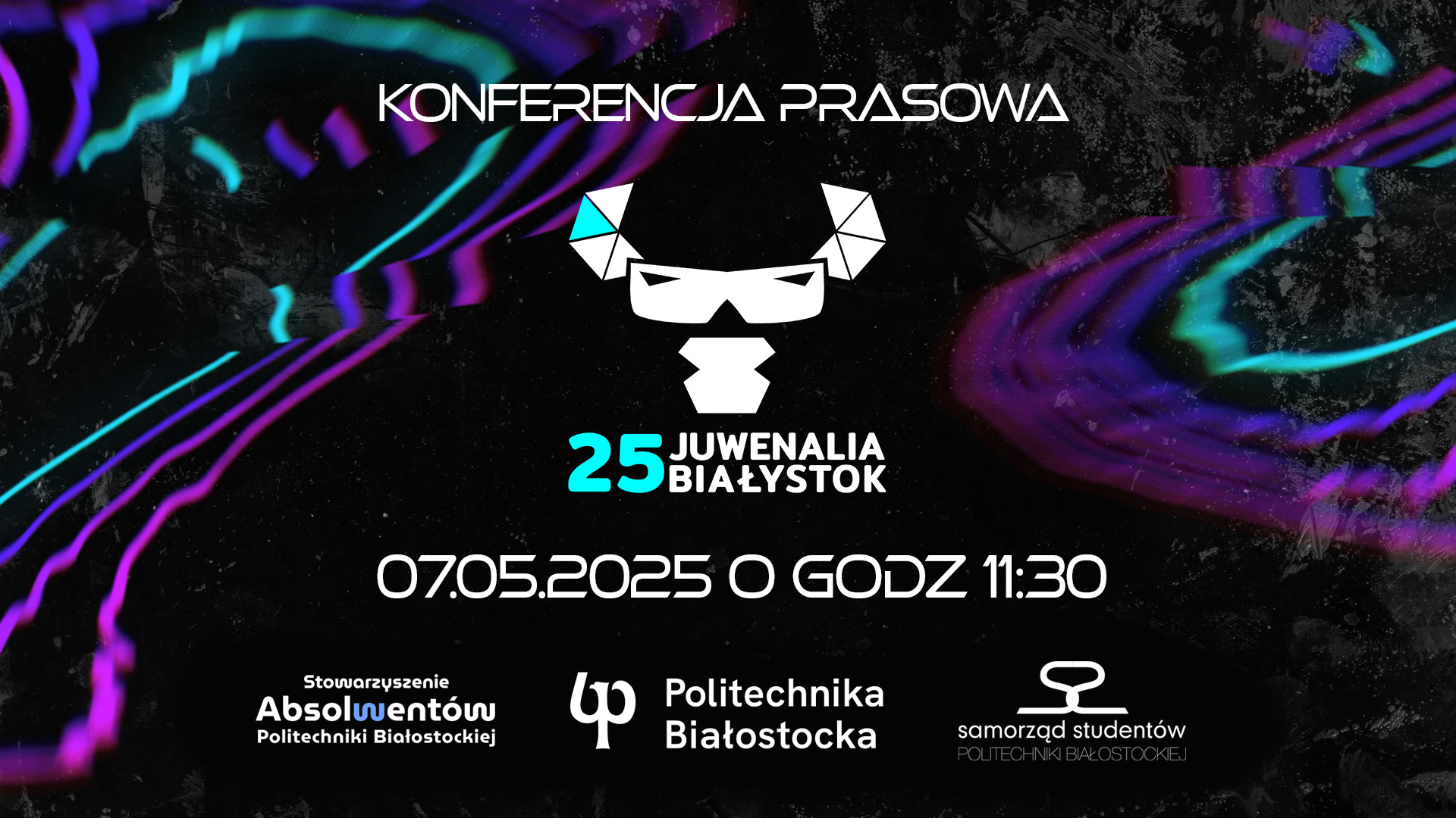 Grafika II konferencja prasowa Juwenalia Białystok 2025