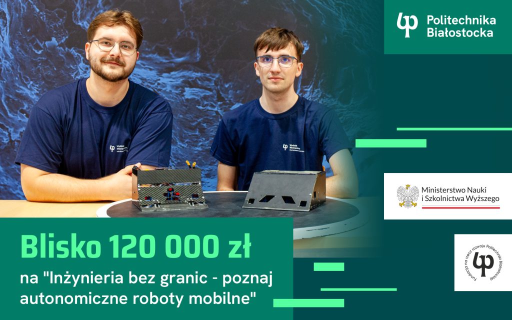 Politechnika Białostocka będzie szkolić studentów w budowie robotów autonomicznych klasy sumo