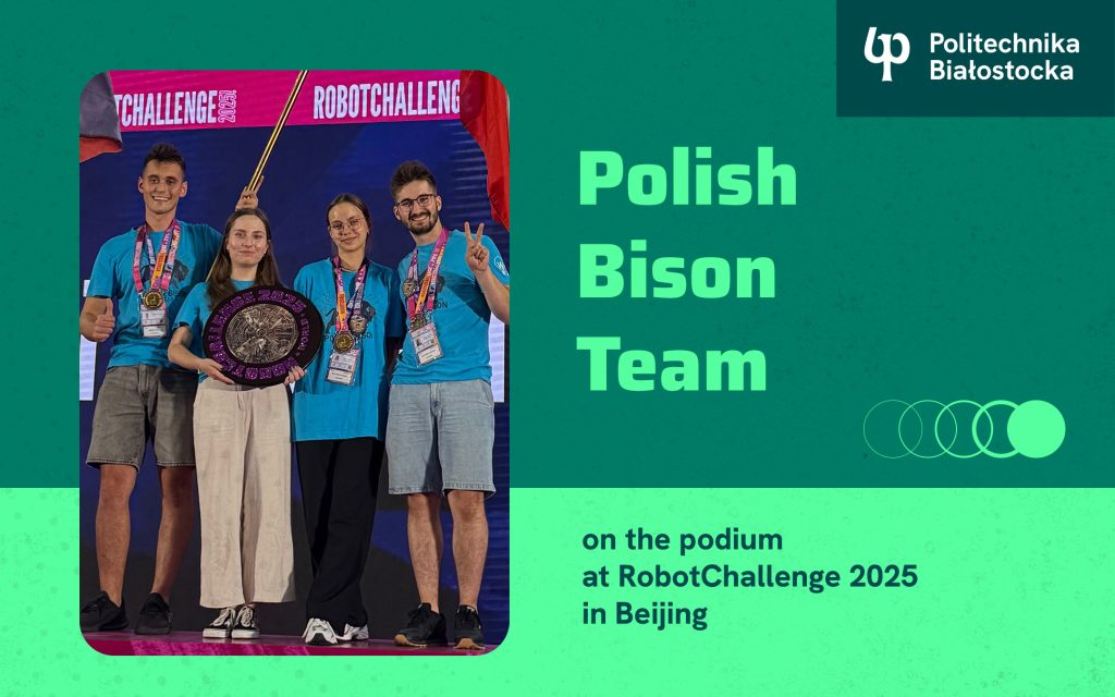 Bialystok University of Technology Students on the Podium at RobotChallenge 2025 in Beijing