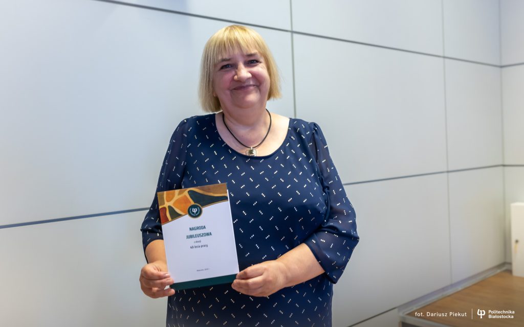 Prof. Ewa Roszkowska obchodzi jubileusz 40-lecia pracy naukowo-dydaktycznej