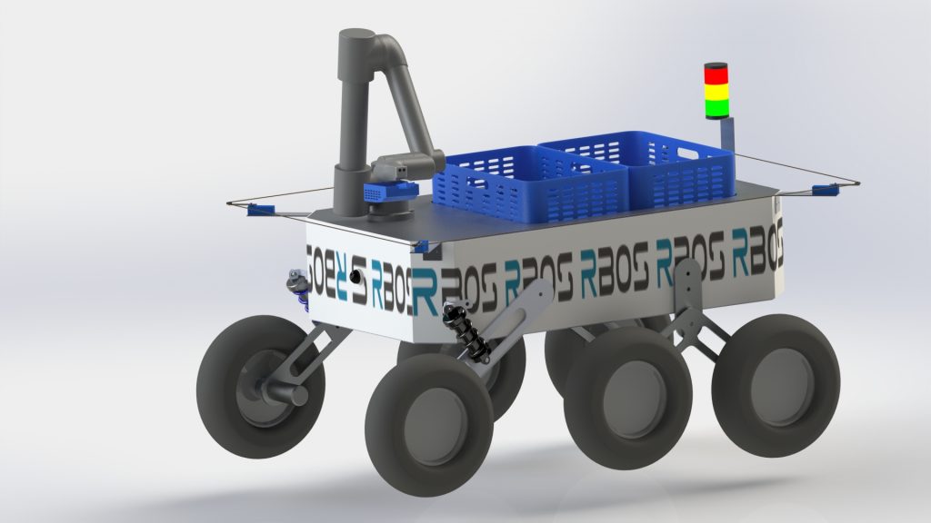 Robot R-BOS dofinansowany przez PARP. Politechnika Białostocka wsparła startup w programie Hub of Talents 3