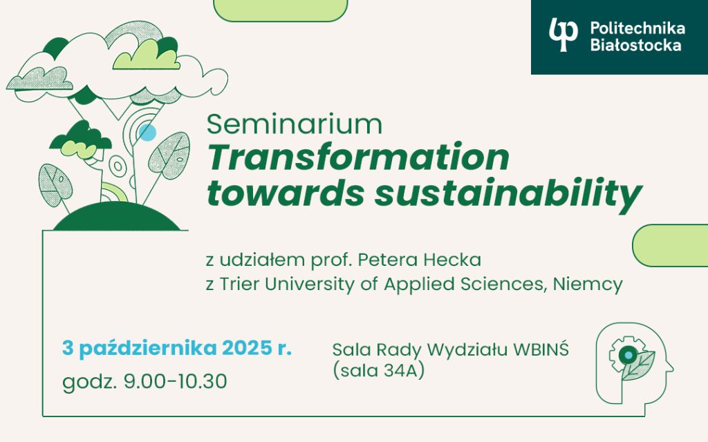 Seminarium prof. Petera Hecka z Trier University of Applied Sciences