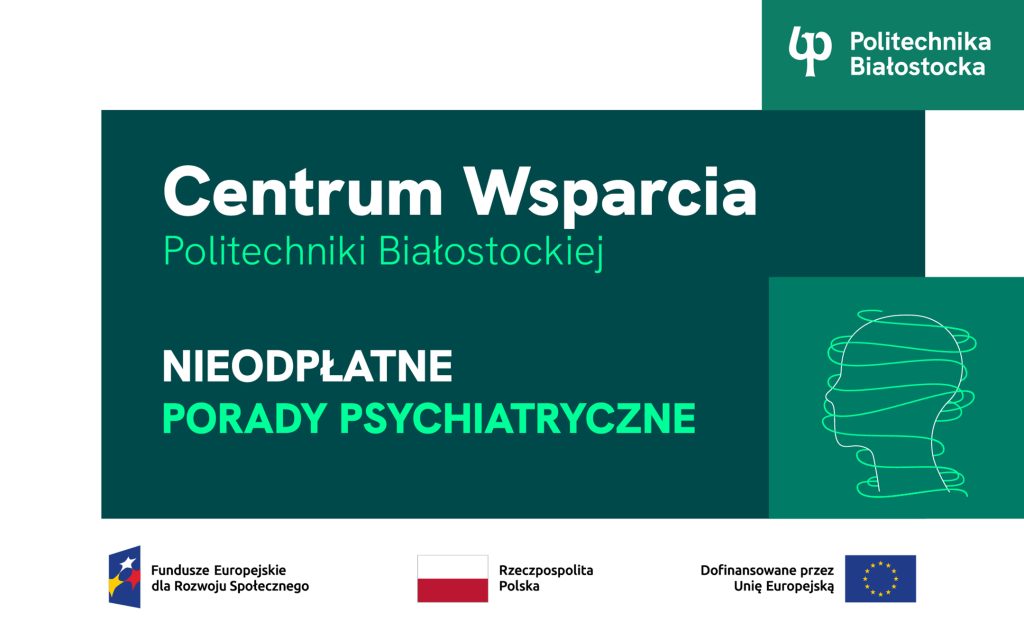 Nieodpłatne wsparcie psychiatryczne w ramach projektu „PB Dostępna 2.0”