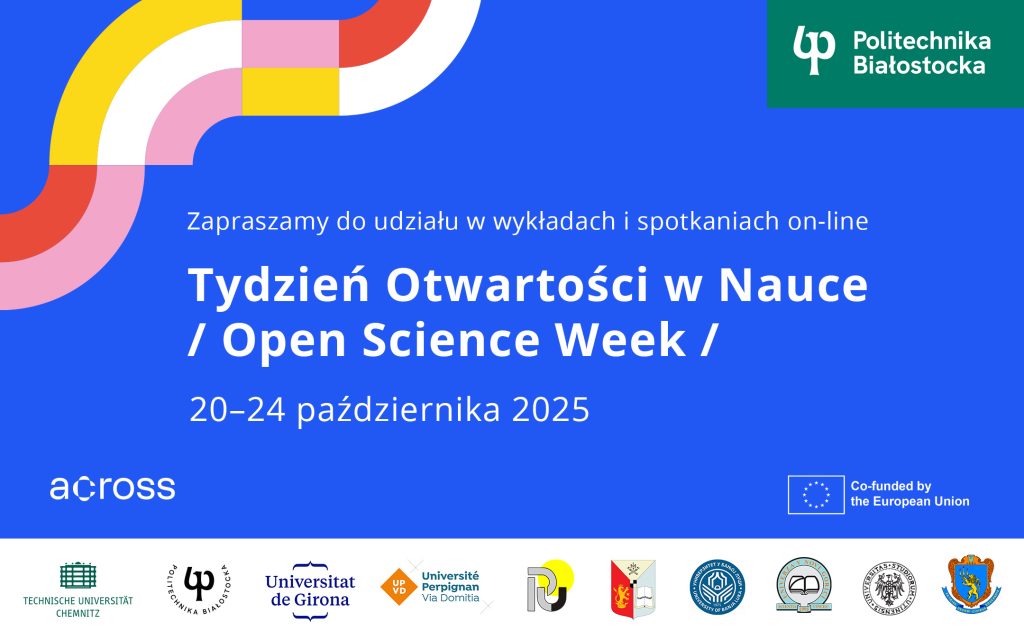 Tydzień Otwartości w Nauce (OPEN SCIENCE WEEK) – spotkanie z wybitnymi naukowcami 23 października 2025