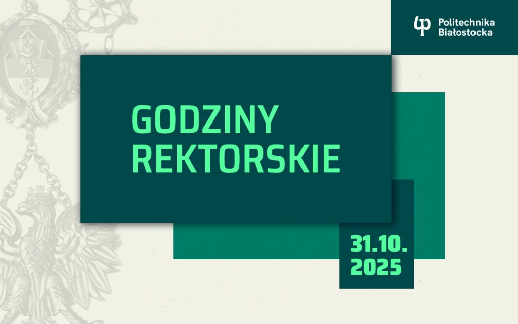 Godziny rektorskie 31 października 2025 r.