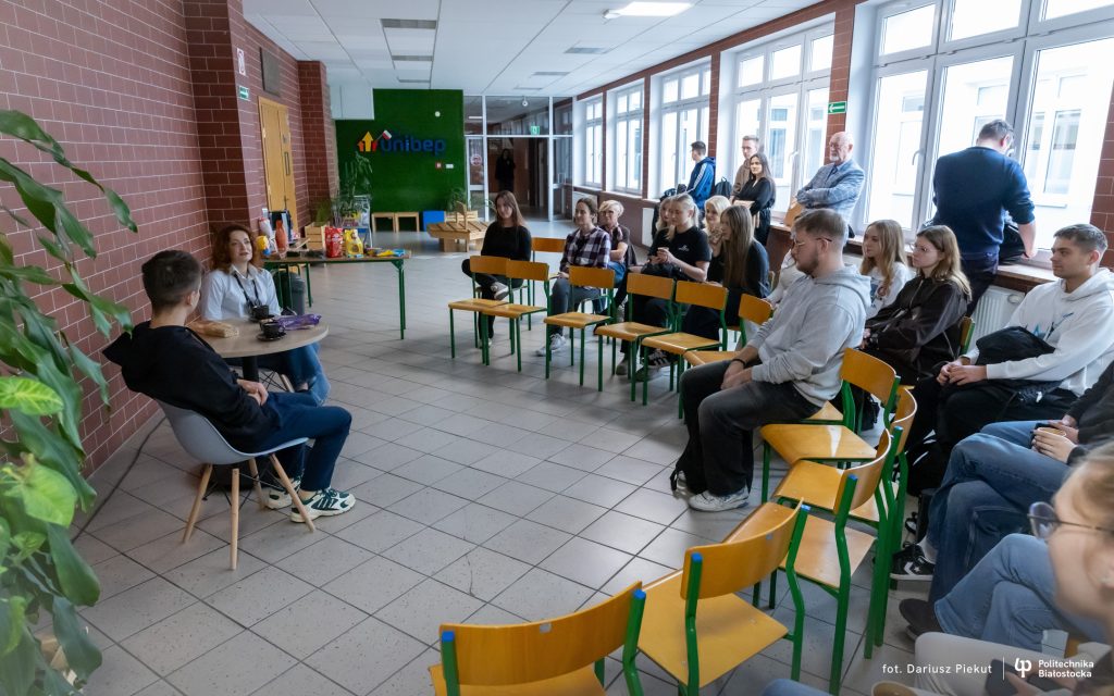 Kawka z Profesorem na czterech Wydziałach Politechniki Białostockiej