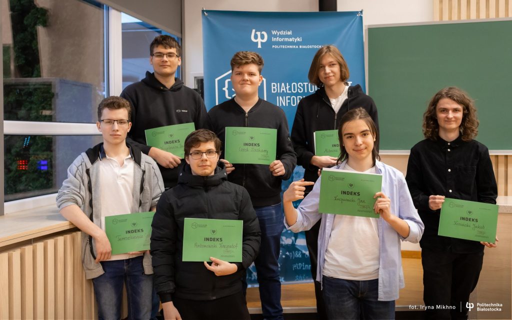 Białostocki Test Informatyków 2025 pobił rekord przyznanych indeksów na studia w Politechnice Białostockiej