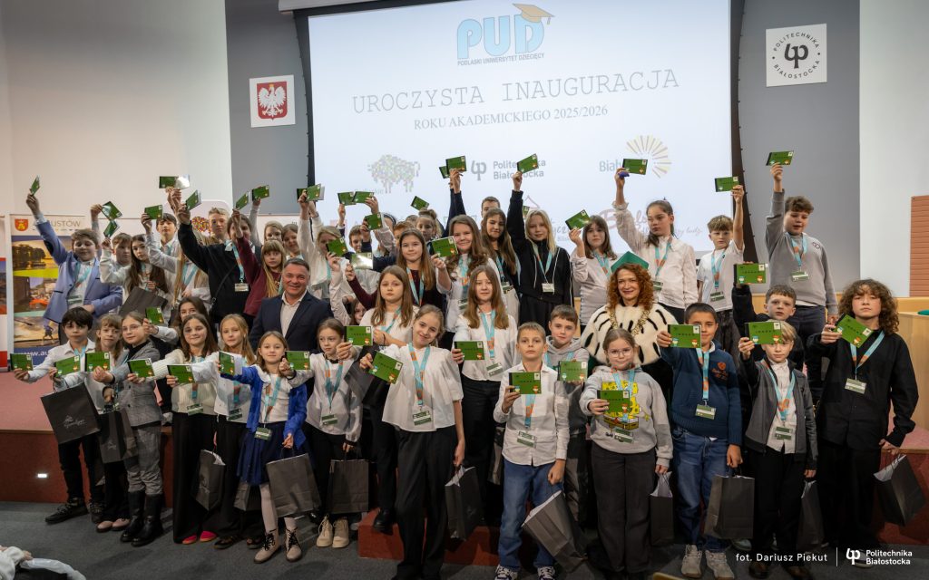 Wystartował 17. Podlaski Uniwersytet Dziecięcy. 250 uczniów rozpoczęło zajęcia w Politechnice Białostockiej