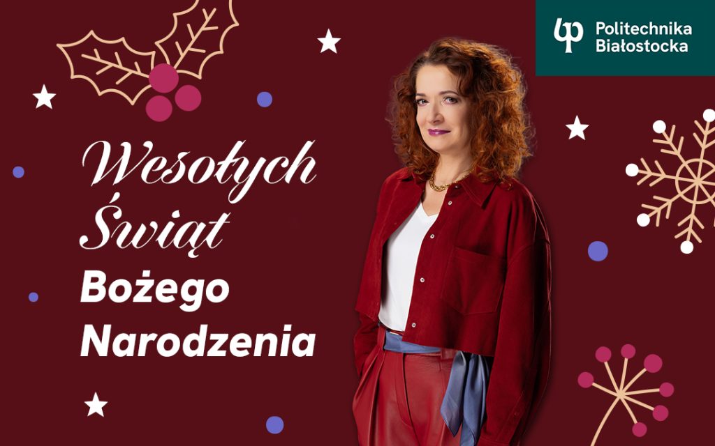 Życzenia Rektor Politechniki Białostockiej