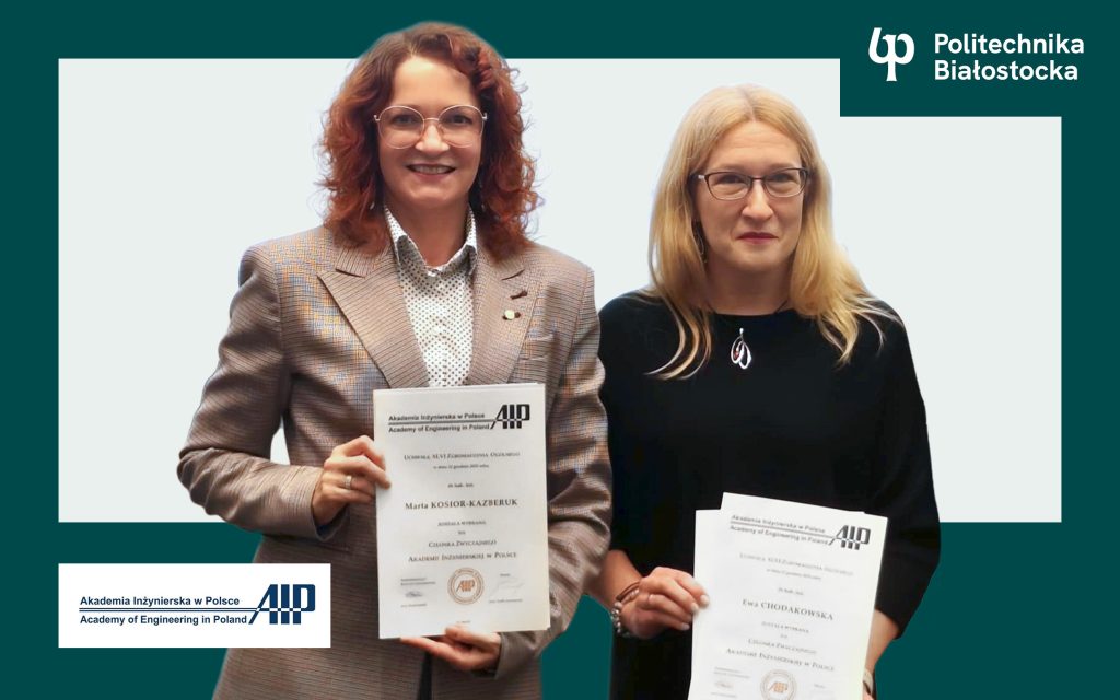 Przedstawicielki Politechniki Białostockiej w Akademii Inżynierskiej w Polsce
