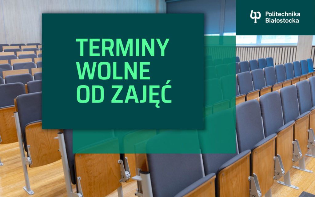 Godziny wolne od zajęć oraz dzień rektorski