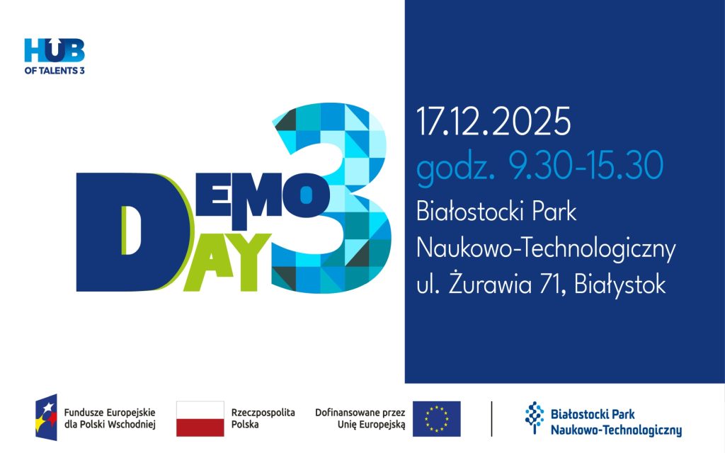 Hub of Talents 3. Demo Day 3 17 grudnia 2025 w BPN-T