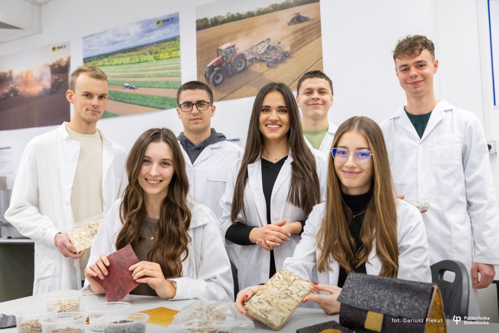Koło Naukowe „Rolka” z Politechniki Białostockiej tworzy innowacyjne produkty z pozostałości przemysłu rolno-spożywczego