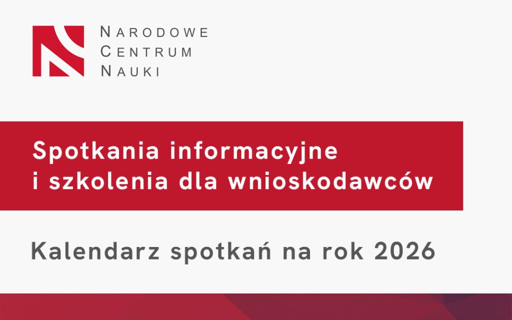 Warsztaty dla wnioskodawców konkursów grantowych NCN. Terminy