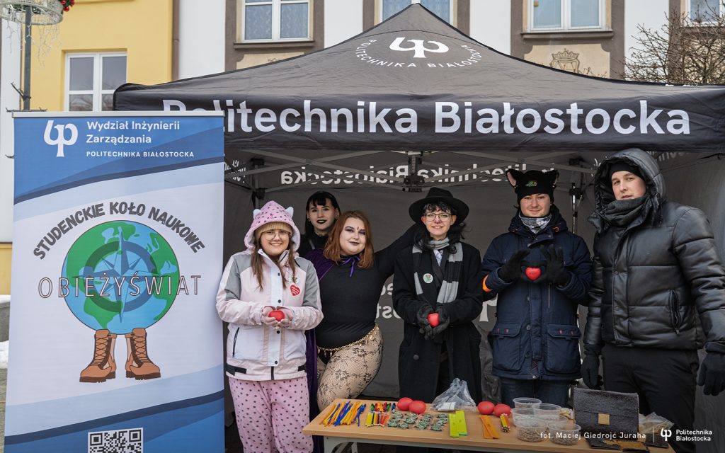 Politechnika Białostocka w 34. Finale WOŚP! Graliśmy w uczelni i mieście