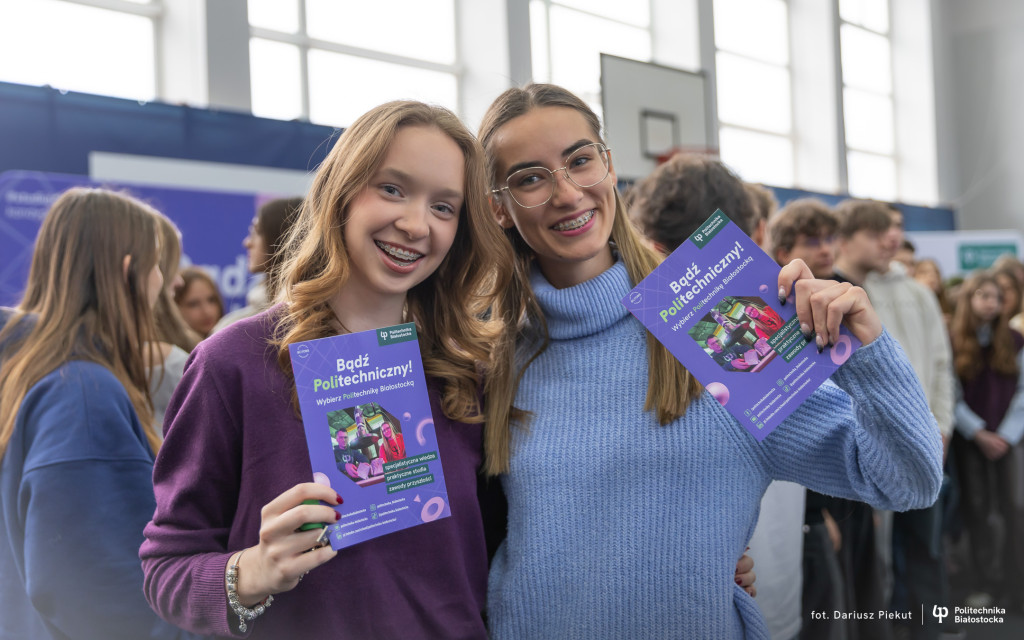 Politechnika Białostocka na targach edukacyjnych w II LO w Białymstoku