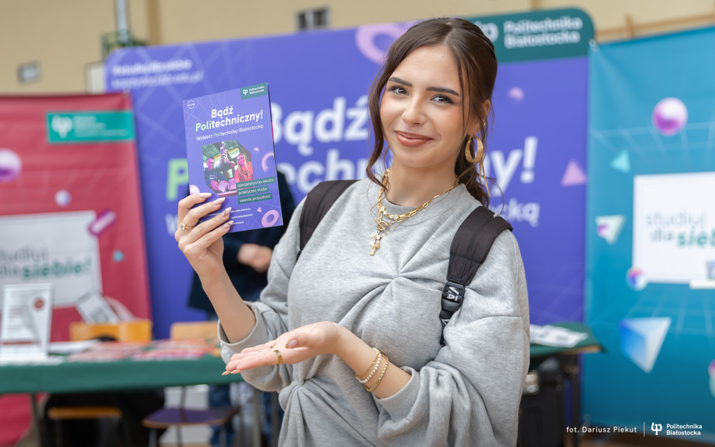 Studia Politechniki Białostockiej! Uczelnia na spotkaniu edukacyjnym w Łosicach!