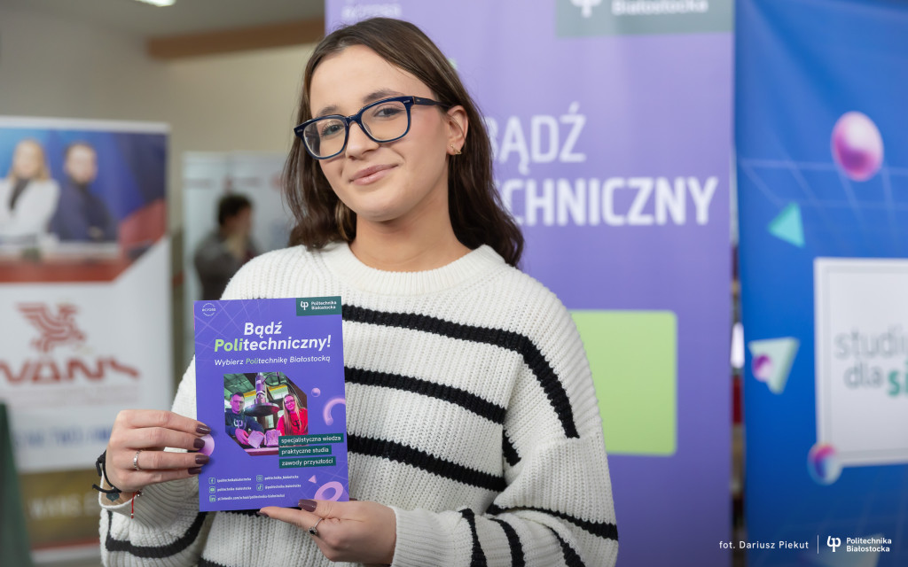 Politechnika Białostocka spotkała się z młodzieżą w Siemiatyczach w ramach akcji Uczelnie w Powiecie